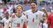 لاعب منتخب إنجلترا ديكلان رايس يحتفل بهدف