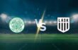 لاعبو سيلتيك ولاسك لينز يتنافسون على الكرة في مباراة بدوري أبطال أوروبا