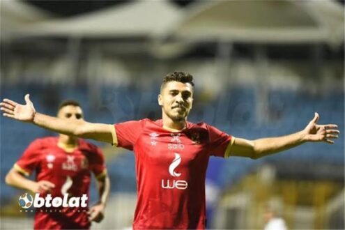 صورة للاعب كرة القدم محمد شريف