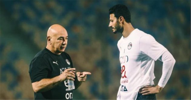 حقيقة أزمة حسام حسن ومحمد الشناوي في منتخب مصر