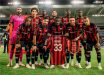 لاعب كرة القدم المصري محمد عبد المنعم يرتدي قميص نيس