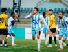 لاعب بيراميدز محمود زلاكا يتعرض للإصابة خلال مباراة فريقه