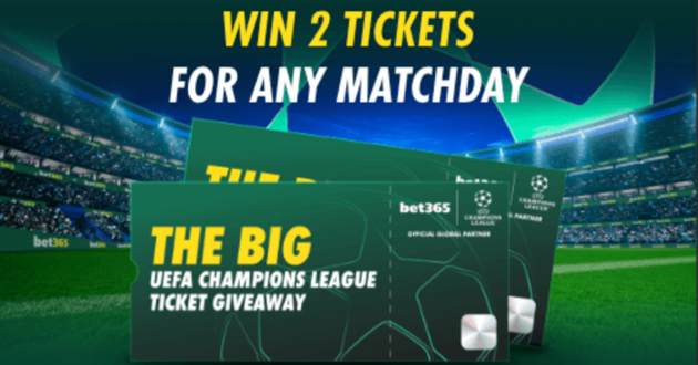 اربح تذاكر دوري أبطال أوروبا مع bet365: دليلك الشامل
