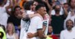 كيليان مبابي يحتفل بتسجيل هدف لريال مدريد ضد برشلونة في الكلاسيكو