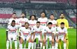 لاعب كرة قدم يرتدي قميص الزمالك